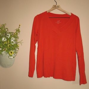 *PRICE DROP!!* J. Jill v-neck sz. L ✨